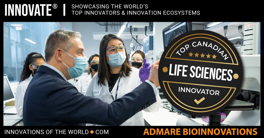 adMare BioInnovations-Un moteur d’innovation en sciences de la vie qui