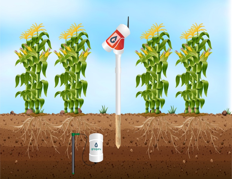 Groguru - Supplies An Innovative System Solution Using Soil Sensors