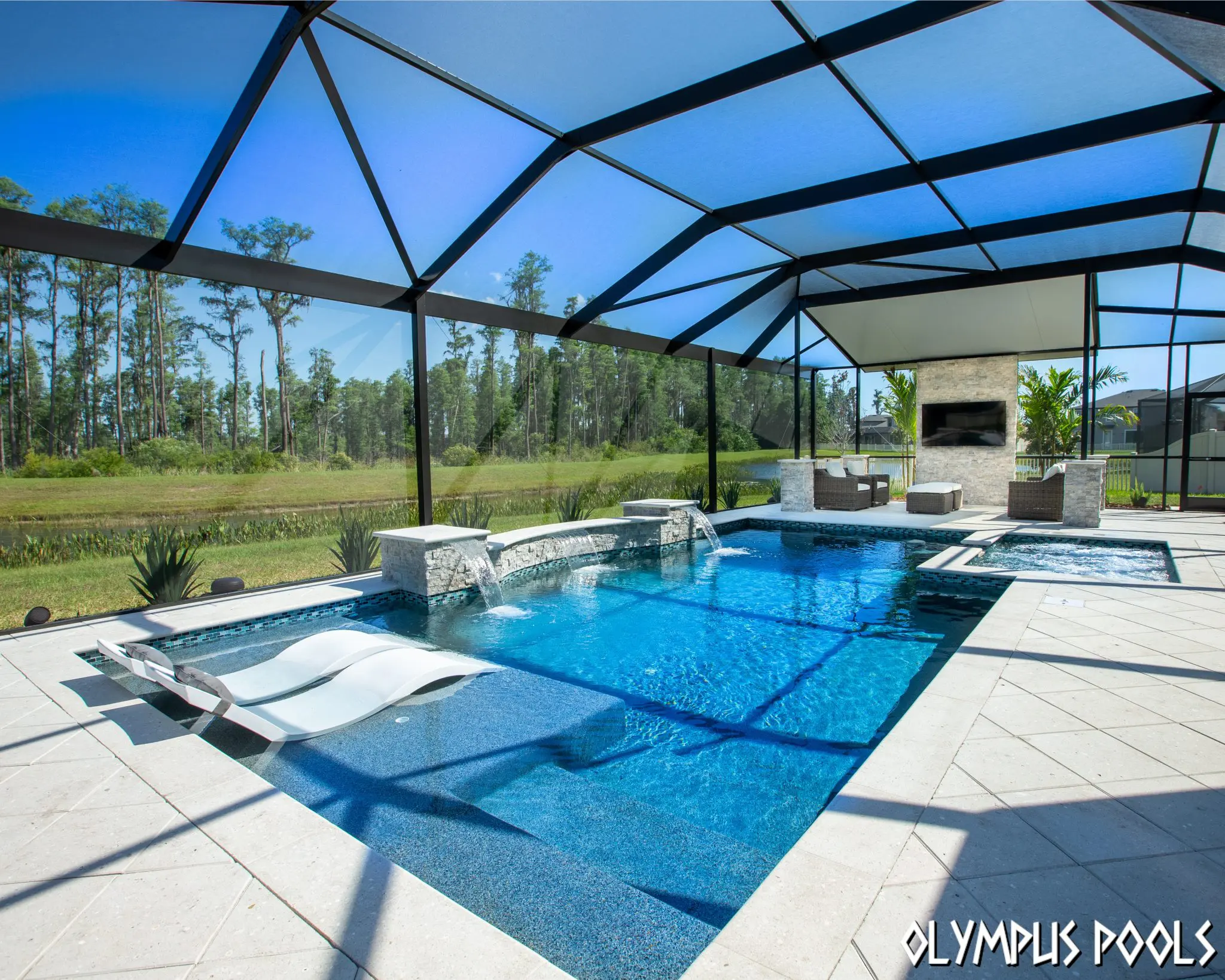 OLYMPUS POOLS-Custom Pool Builder