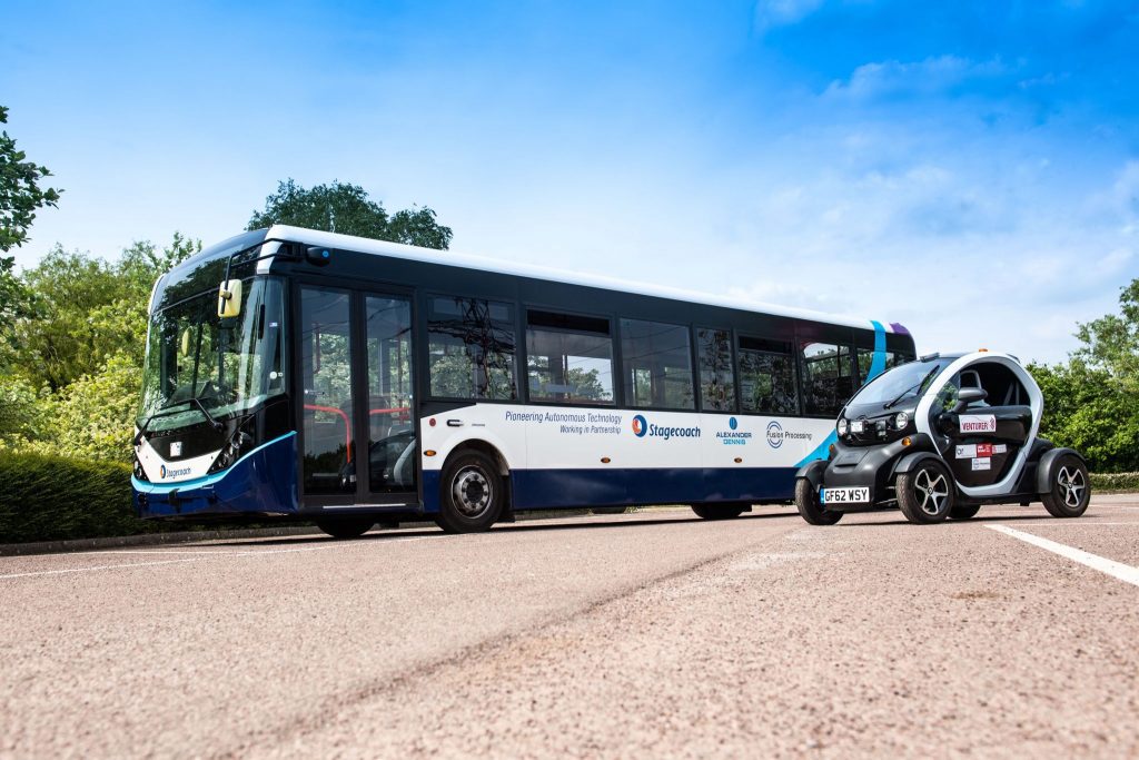 FUSION PROCESSING-Fusion Are Now Leading A Consortium On The World's Most Complex And Ambitious Autonomous Bus Pilot; CAVFORTH