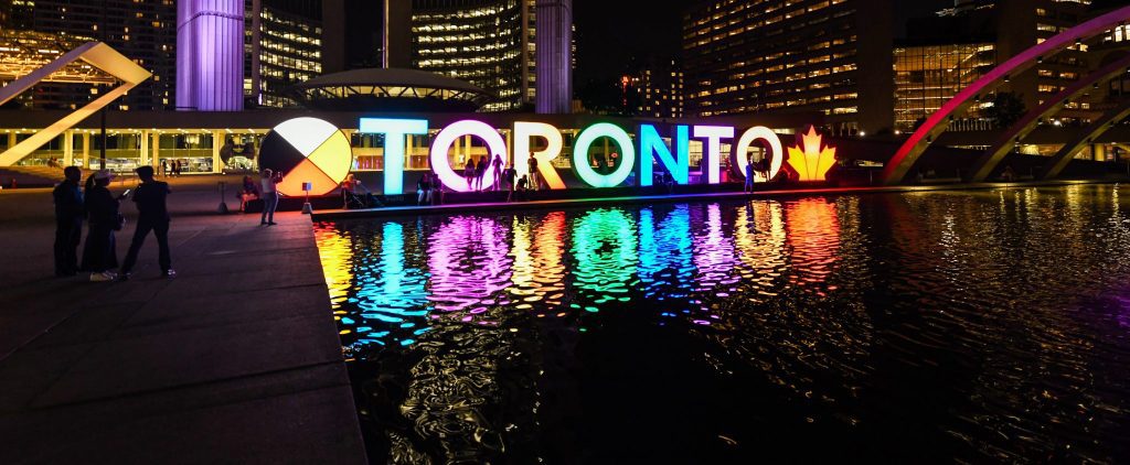 DESTINATION TORONTO-THE PLACE TO BE