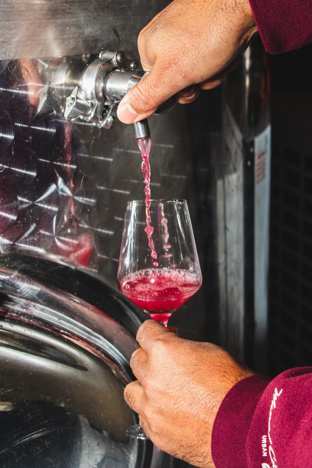 Mural City Cellars wine tasting