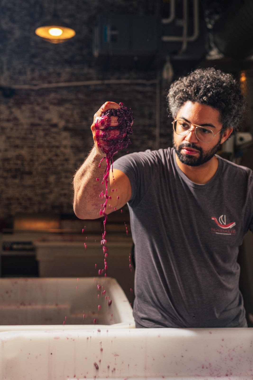 Mural City Cellars winemaking